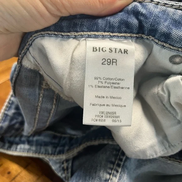 Big Star Women's Boot Cut Jeans - Light Blue - Picture 5 of 5